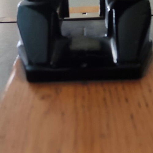 Vintage large Leitz hole punch like new with 4 old wooden stamps