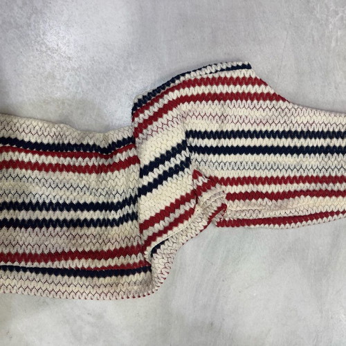 SugarFree semi-transparent knitted pants new, beige and red, size S