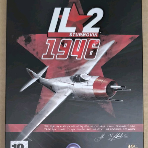 IL-2 Sturmovik 1946 PC DVD-ROM like new, Ubisoft
