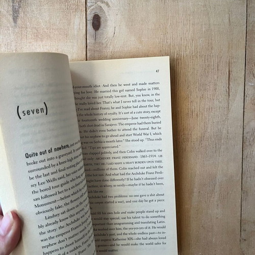 An Abundance of Katherines by John Green used, English