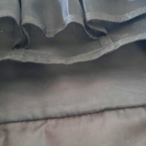 Travel pouch like new, black