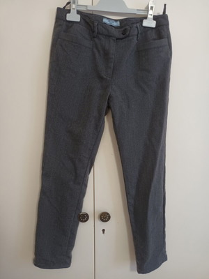 Prada women's wool pants like new, fitted, gray, size XS
