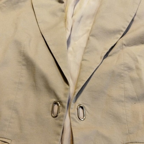 Women's jacket like new, beige, size S