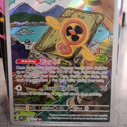 Pokémon card Ascenden heroes 250/217 illustration new