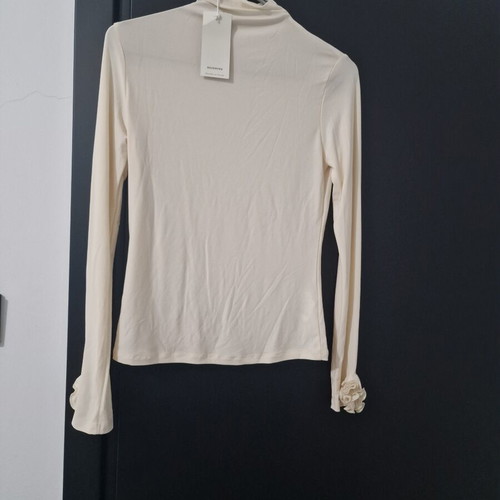 Reserved long sleeve blouse new, beige