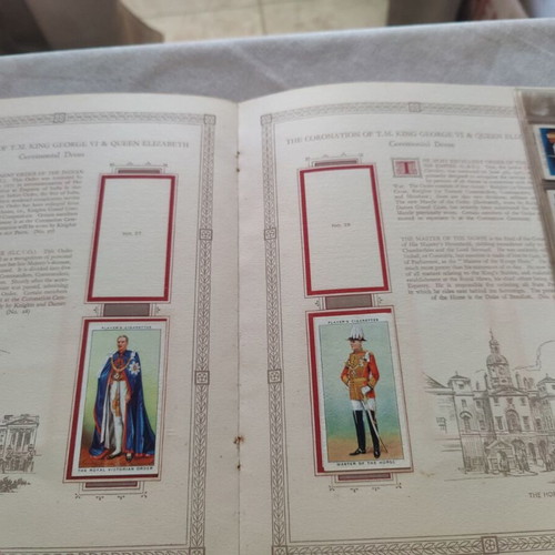 Players Commemorative Coronation Of George VI & Elizabeth 1937 card collection used