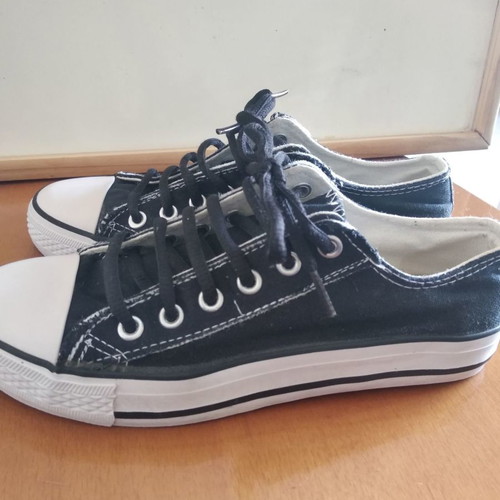 Goldstar sneakers used, black, size 36