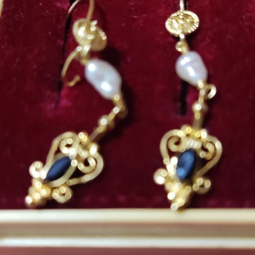 14K Gold Earrings new, 1.9 g