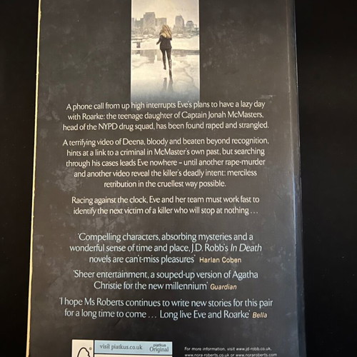 Kindred in Death by J.D. Robb used English book