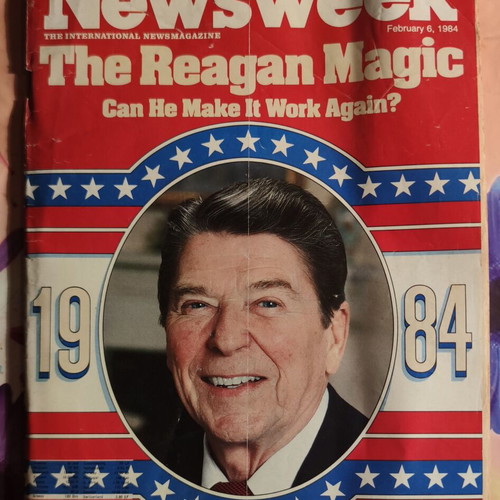 Newsweek magazine 1984 used, The Reagan Magic edition
