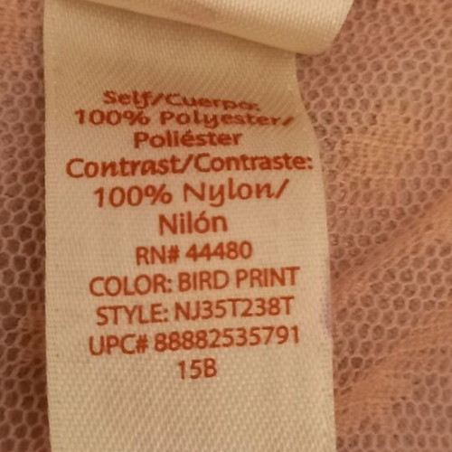 No Boundaries blouse pink like new, size XXL