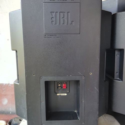 JBL Control 10 3-Way Studio Monitor Speakers used, mirror-imaged pair