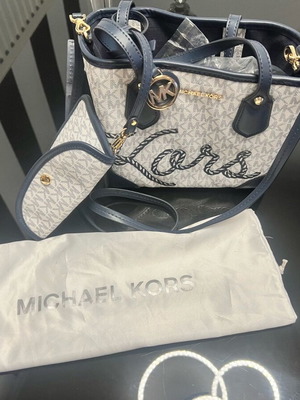 Michael Kors Σετ Τσάντας Χιαστί Καινούργιο Άσπρο Μπλε