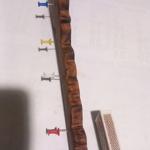 Wooden key hanger new, cherry wood
