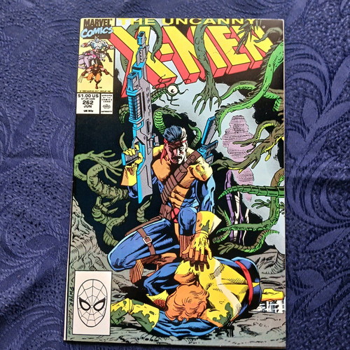 Uncanny X-men #262 used Marvel comic 1990