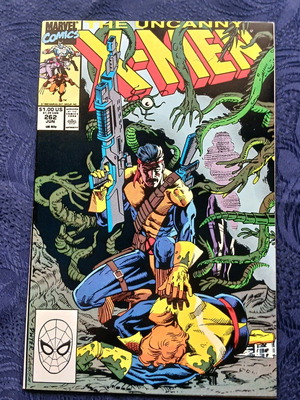Uncanny X-men #262 used Marvel comic 1990