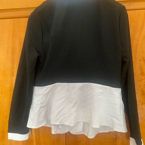 Black and white Shein shirt like new, size L