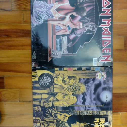 Iron Maiden 2LP single 1985 like new metal