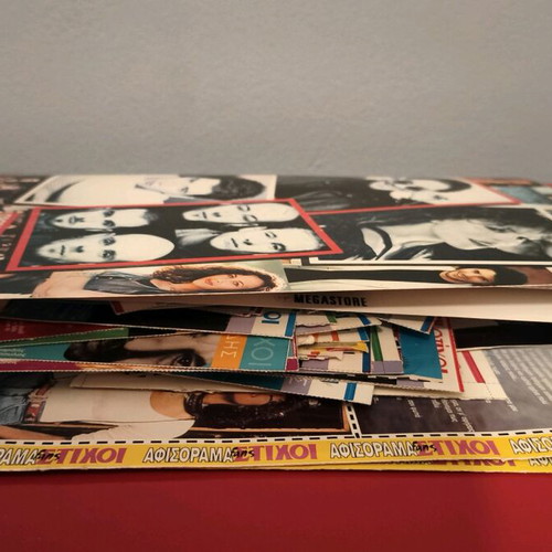 Pop Korn magazine lyrics collection like new, about 100 cards