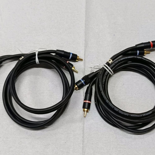 Monster Standard cables used, two pairs