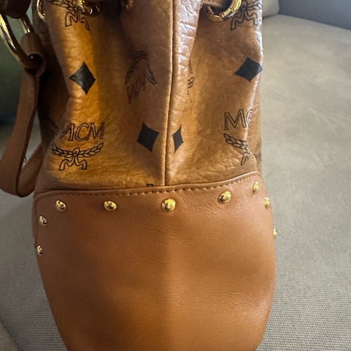 MCM medium shoulder bag brown used