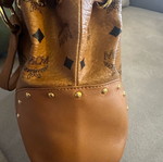 MCM medium shoulder bag brown used