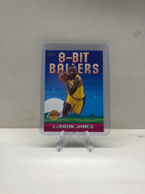 LeBron James 2025-26 Topps Basketball 8-Bit Ballers card new