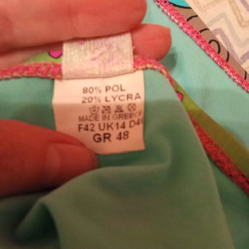 Miss Crool swimsuit size medium like new, multicolor