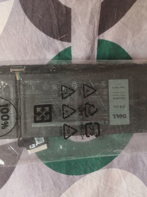 Dell laptop spare parts new, charger, battery, screen bezel, cables