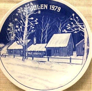 Διακοσμητικο πιατο Sweden 1979