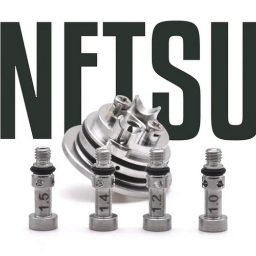 NETSU Style MTL RTA 5.0ml with 4 Air Pins and 3 Tanks new