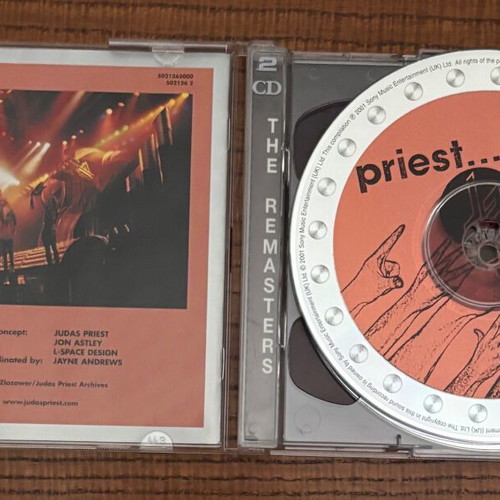 Judas Priest Priest...Live! double CD like new, metal