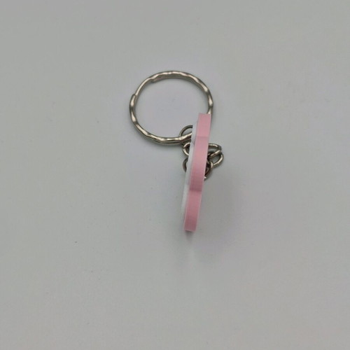 Paw keychain new, 3d printed from esun pla matte material