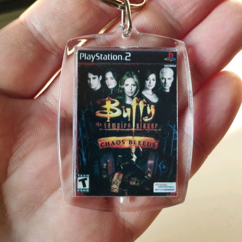 Buffy The Vampire Slayer Chaos Bleeds PS2 keychain