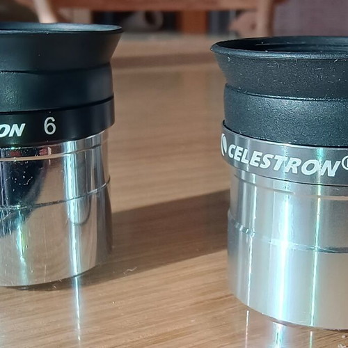 Σετ προσοφθάλμια Celestron Omni 4mm και Plossl 6mm μεταχειρισμένα