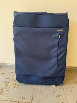 Samsonite Base Boost Spinner 78 EXP Large suitcase, navy blue