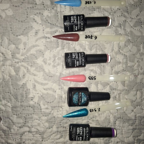 Elixir Semi Permanent Nail Polish like new