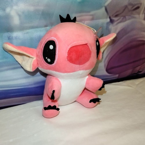 Lilo & Stitch Angel plush toy used, 18 cm