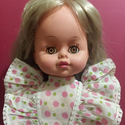 El Greco doll 40cm used with working eye mechanism