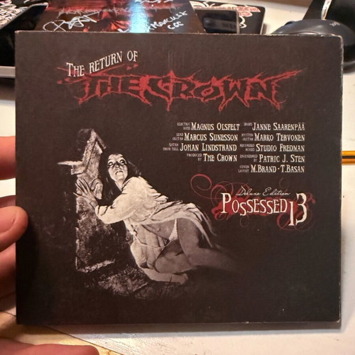 The Crown The Return of the Crown – Possessed 13 Deluxe Edition double CD like new
