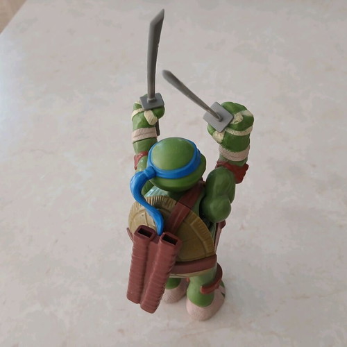 Leonard vintage Ninja Turtles figure used, large collectible toy