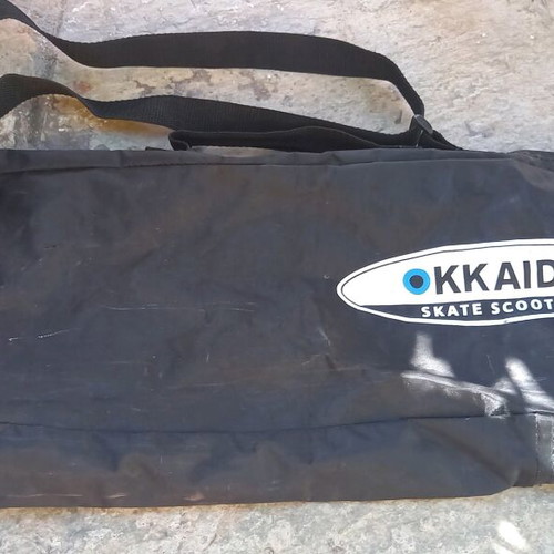 Skate bag like new black for skate scooter with minor flaws