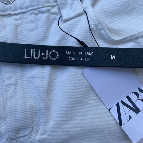 Liu Jo leather belt, green, size 85