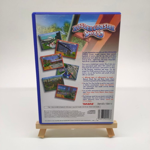 Rollercoaster World Playstation 2 PS2 used and functional