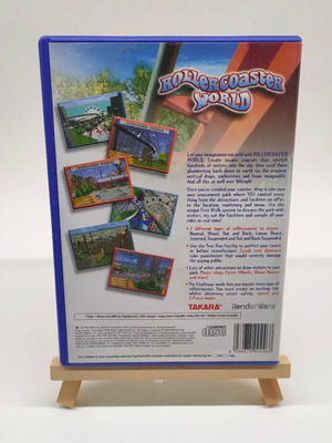 Rollercoaster World Playstation 2 PS2 used and functional