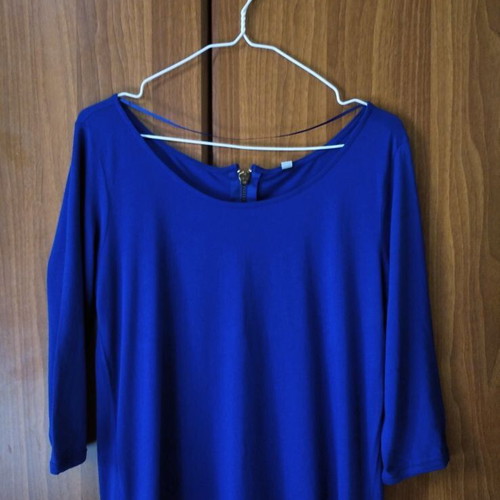 Μπλούζα Zara Basic L καινούργιο μπλε