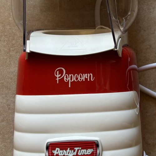 Ariete Party Time 2956 Red popcorn maker new, 1100 W