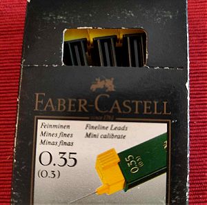 Ανταλλακτικές Μύτες Faber Castell - 0.35  B - 22 τεμ
