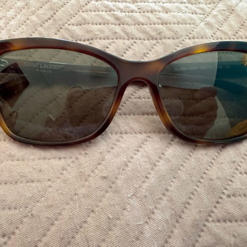 Saint Laurent women's sunglasses SL 502 003 56 like new, tortoiseshell acetate