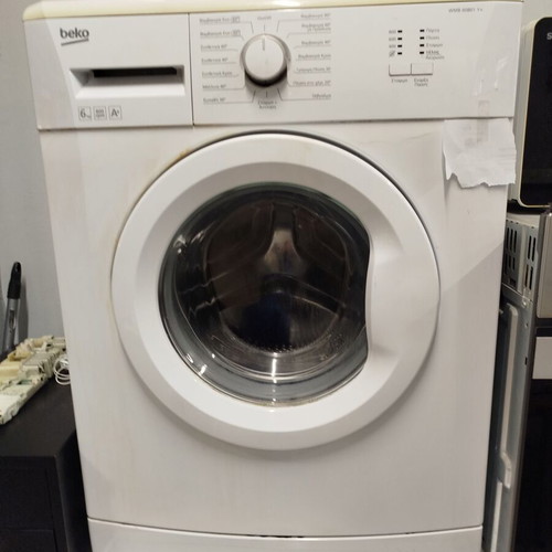Πλυντήριο Beko 6 κιλών μεταχειρισμένο, στενό 40x60, άριστη κατάσταση